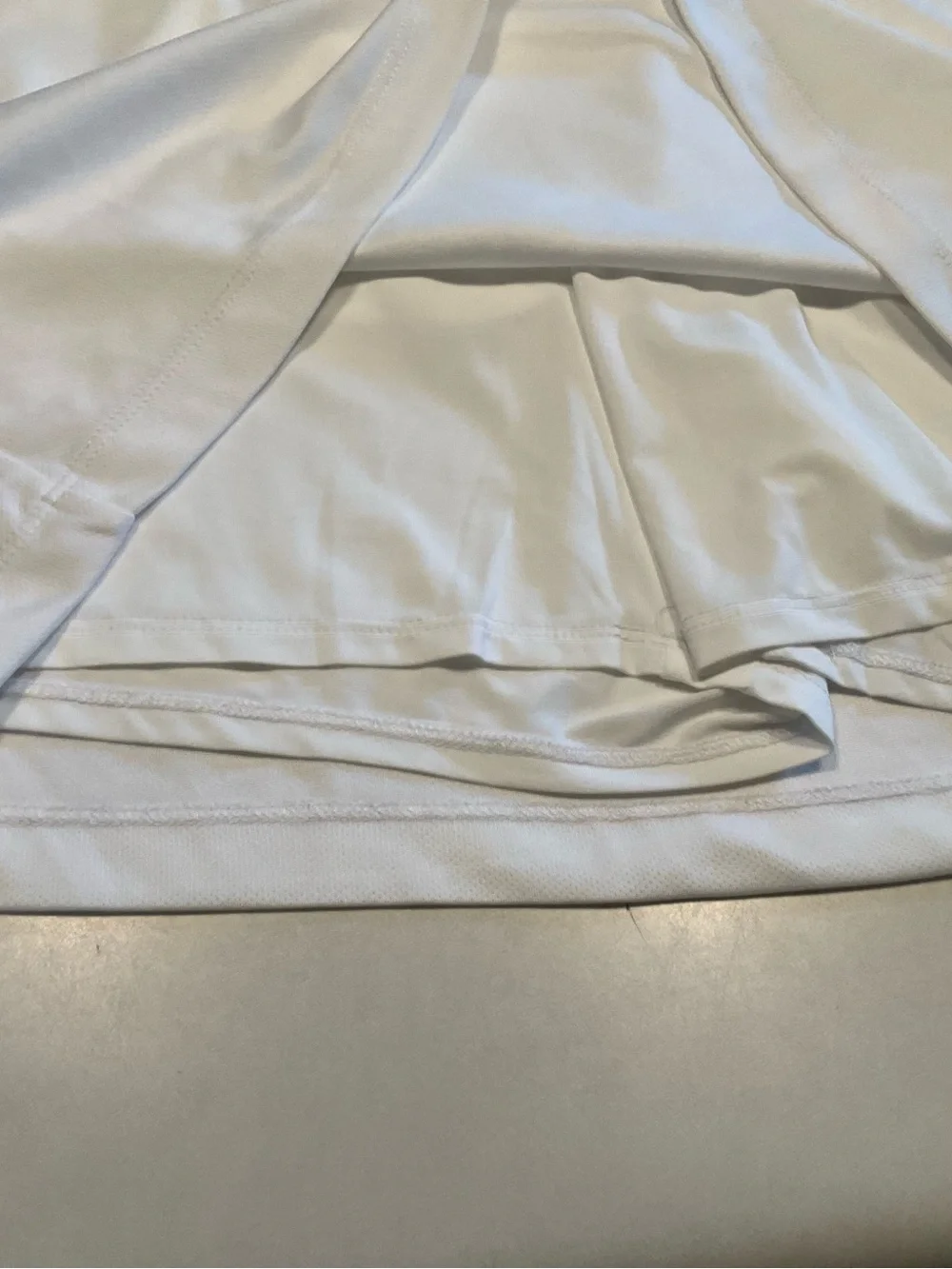 PGA Tour Womens White UPF 50 Stretch Waistband Golf Athletic Skort Size Large - Picture 3 of 7